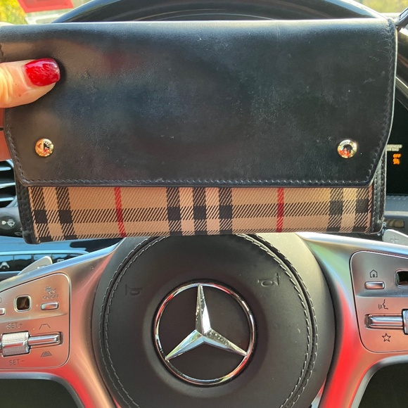Burberry Handbags - Burberry Crossbody Wallet on Strap